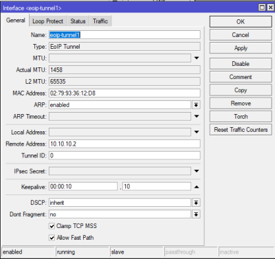 Eoip Interface